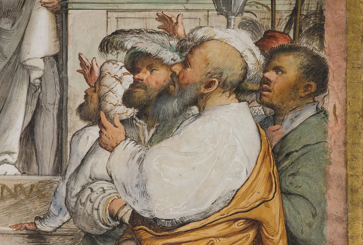 Il Romanino-495-Ecce Homo-Cattedrale di Cremona - dettaglio